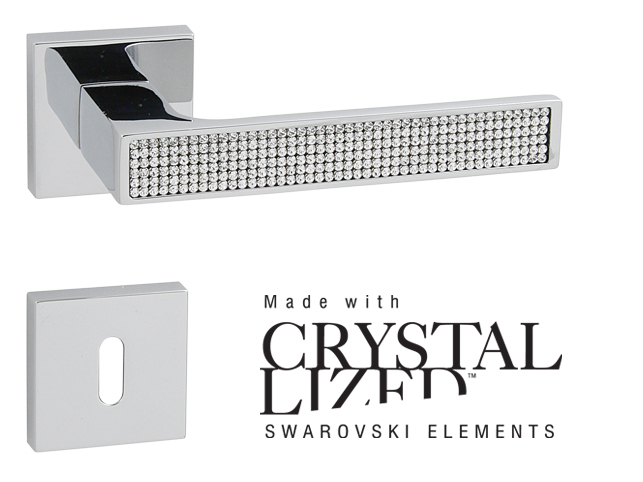 Klika na dveře LI - ZEN MESH - HR OC - ​​Chrom lesklý