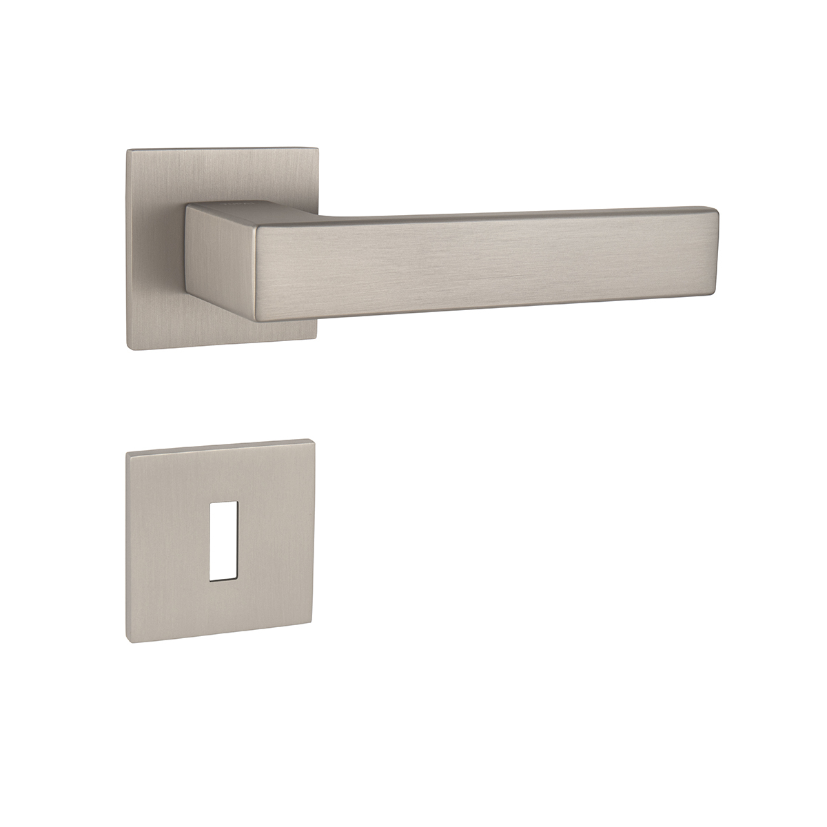 Klika na dveře TI - SQUARE - HR 4275Q 5S NP - Nikl perla (142)