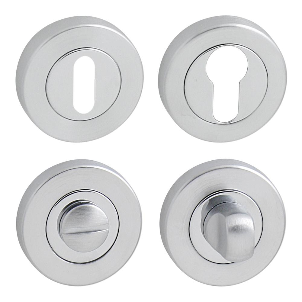 FO - rozeta - R OC/OCS - Chrom lesklý / chrom broušený