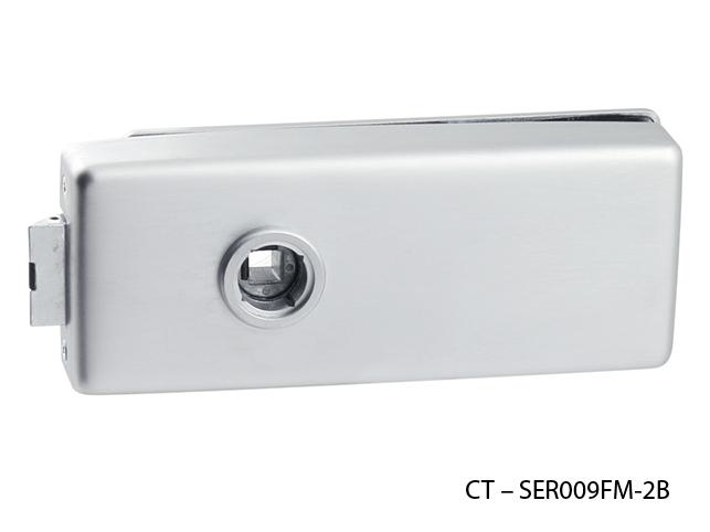 CT - 18000 Kování na skleněné dveře OCS - Chrom broušený