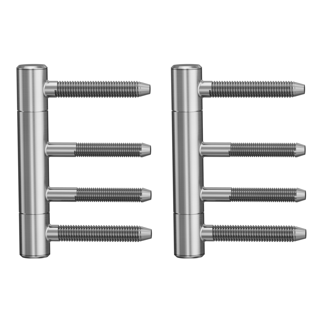 GK - Panty AXUM 9301 - dřevěný rám BN - Broušená nerez (81)