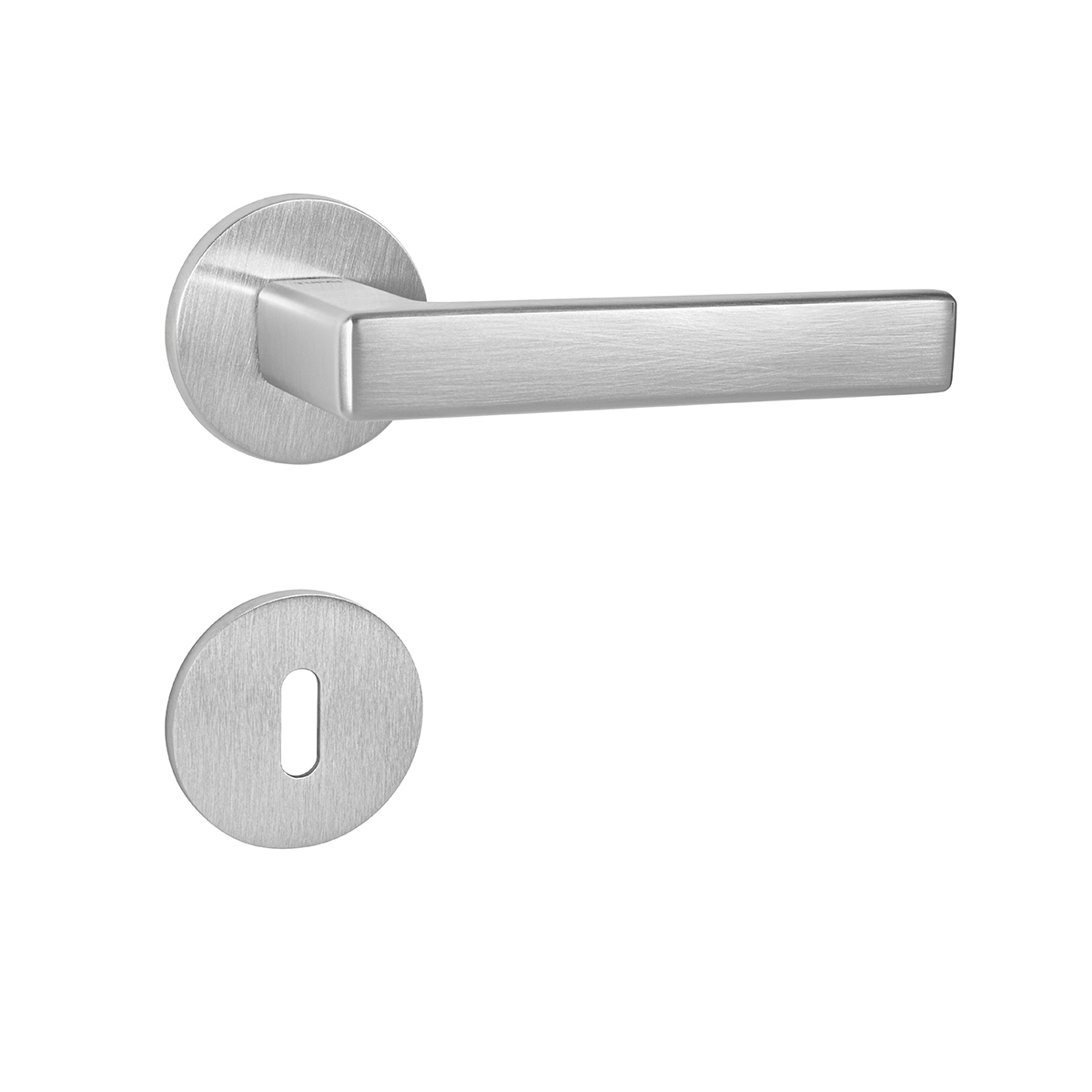 Klika na dveře TI - SONIA - R 3095 5S OCS - Chrom broušený (96)