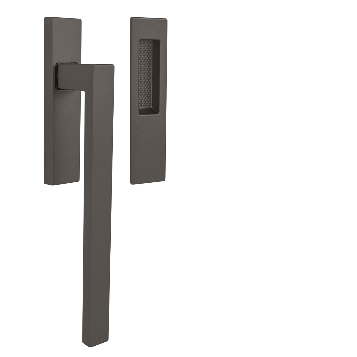 FO - ASTI HS PORTAL klika / mušle Hnědá matná