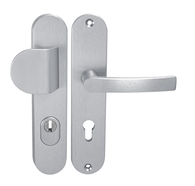 Bezpečnostní kování AXA - BETA2 PLUS F1 - Přírodní elox