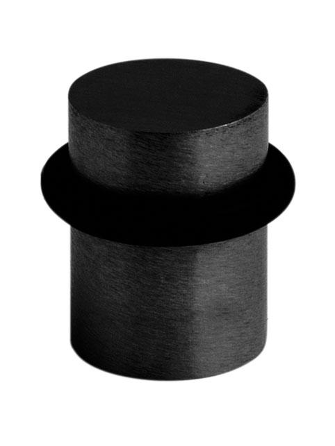 TI - Zarážka dveří oválná 1699 BS - Černá matná (153)