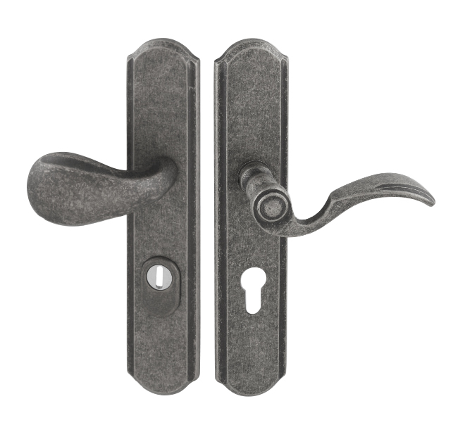 Zpevněné kování MI - LYON / RAMA PLUS M OGA - Antik šedá