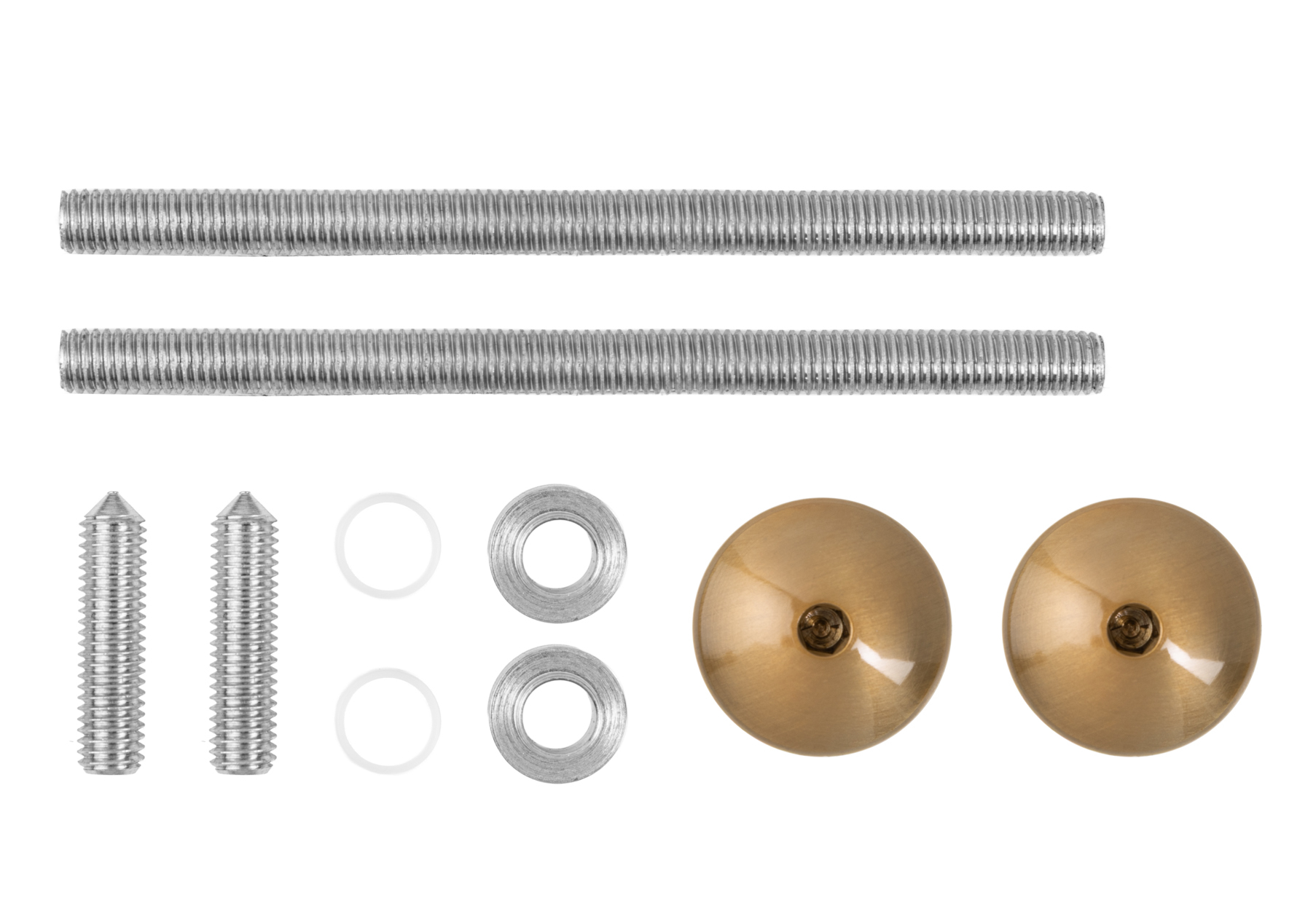 Spojovací materiál pro madlo CB - Spojovací materiál pro ks DŘEVO Bronz lesklý (BSV)