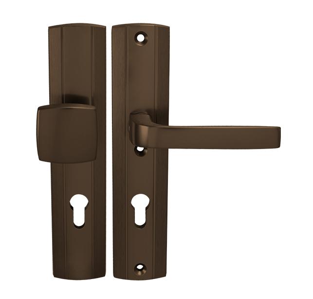 Bezpečnostní kování AXA - PRESTIGE F4 - Bronz elox