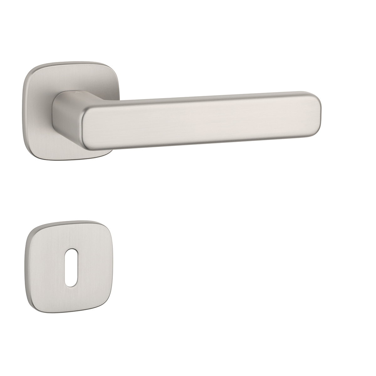 Klika na dveře AS - IXIA - QR 7S NP - Nikl perla