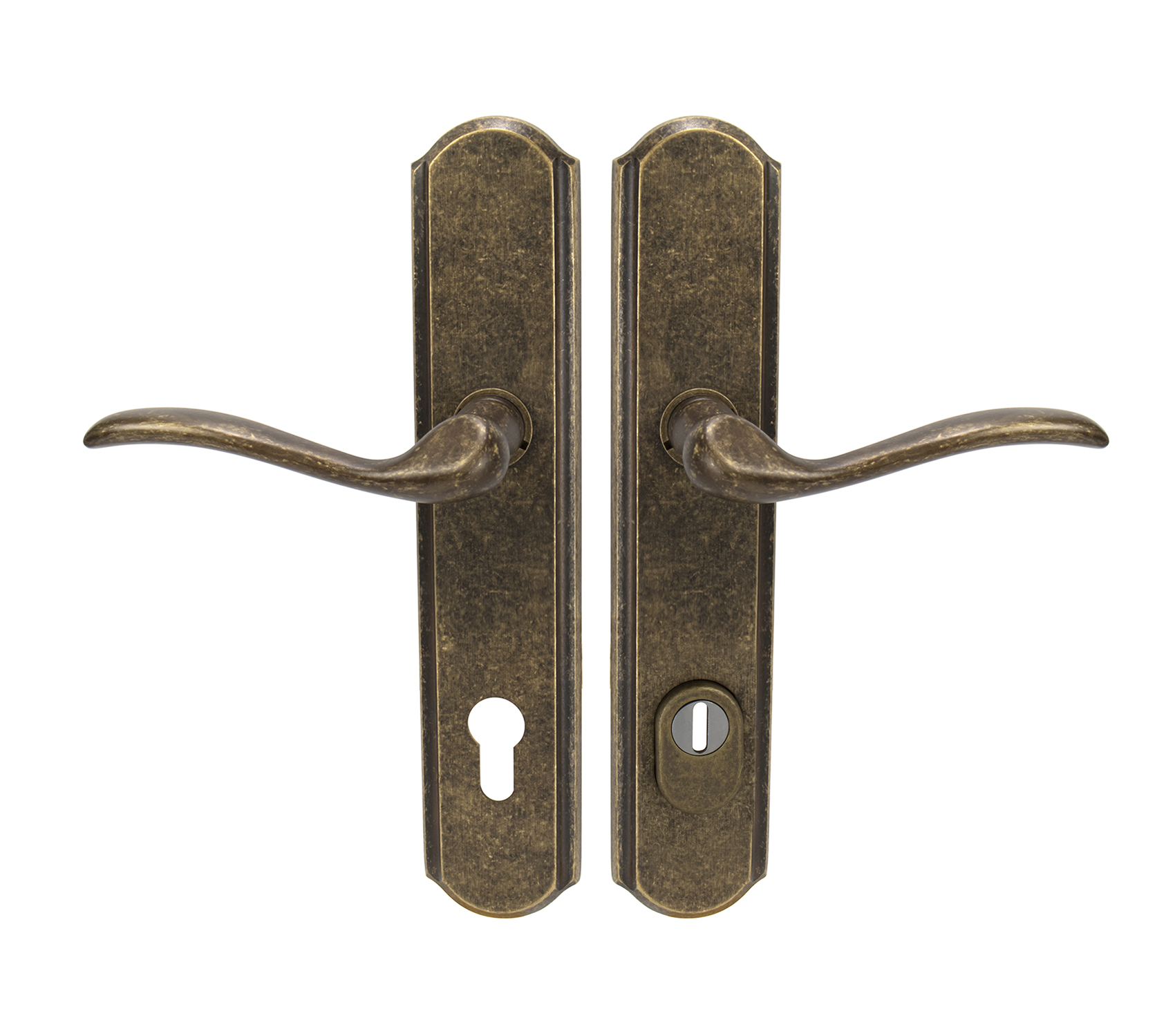 Zpevněné kování MI - LYON/JULIA PLUS - SO OBA - Antik bronz