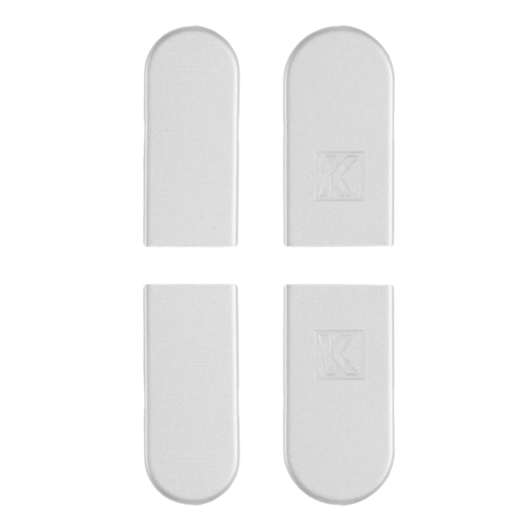 KZ - SADA KRYTEK pro závěs KUBICA 2460 4 ks CP - Chrom perla