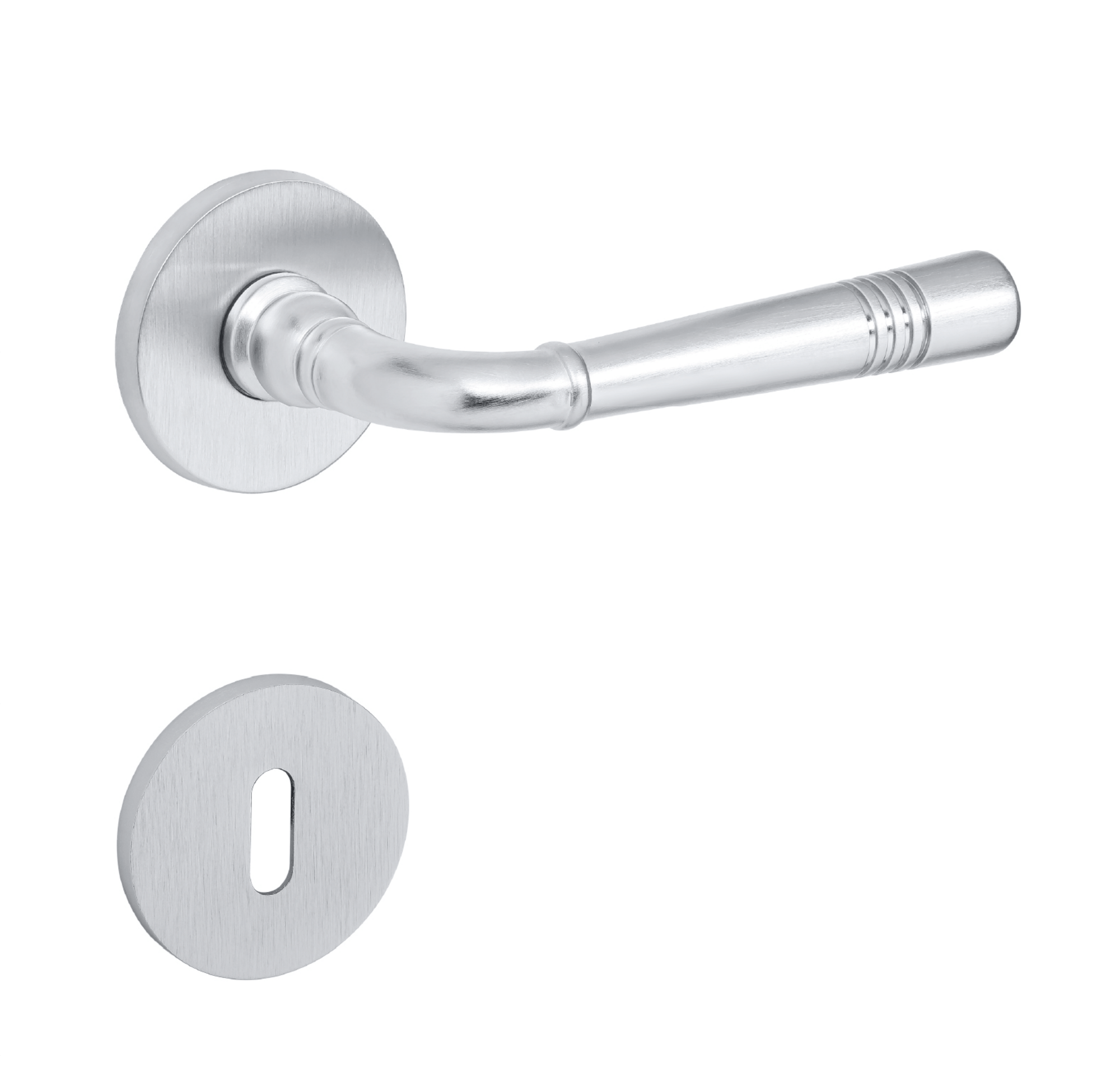 Klika na dveře TI - DIADEM - R 4009 5S OCS - Chrom broušený (96)