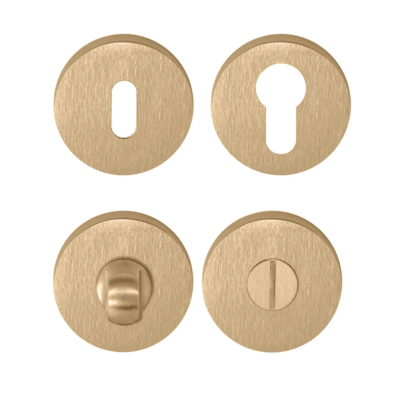 Rozeta ke klice FO - ROZETA - R OLS - Mosaz broušená