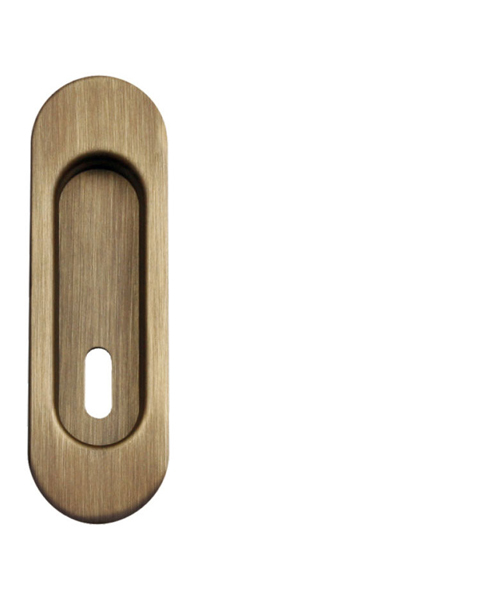 FT - Mušle ovál BB / D - 3665AF OGS - Bronz česaný matný