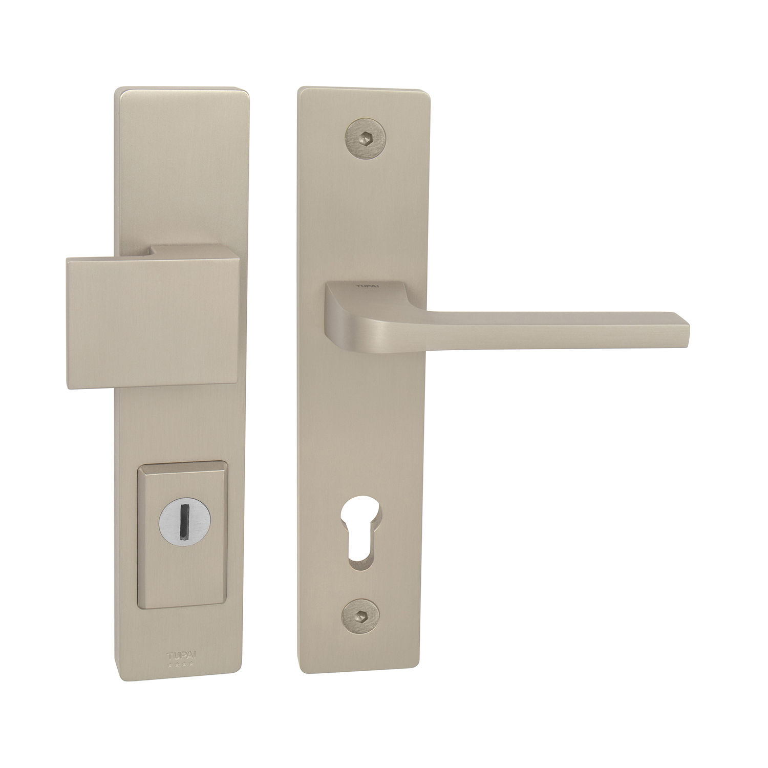 Bezpečnostní kování TI - FORTE PLUS 3214/SUPRA 3097 - SH NP - Nikl perla (142)