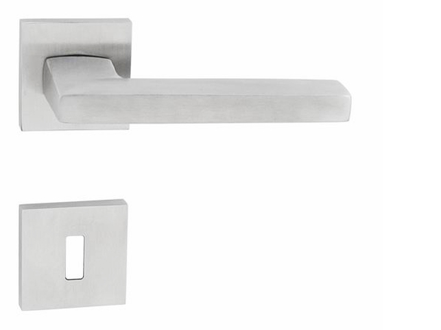 Klika na dveře JNF - METRIC - HR BN - Broušená nerez