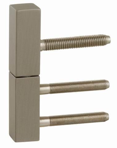 TI - Hranatá krytka na závěs - 0251 NP - Nikl perla (142)