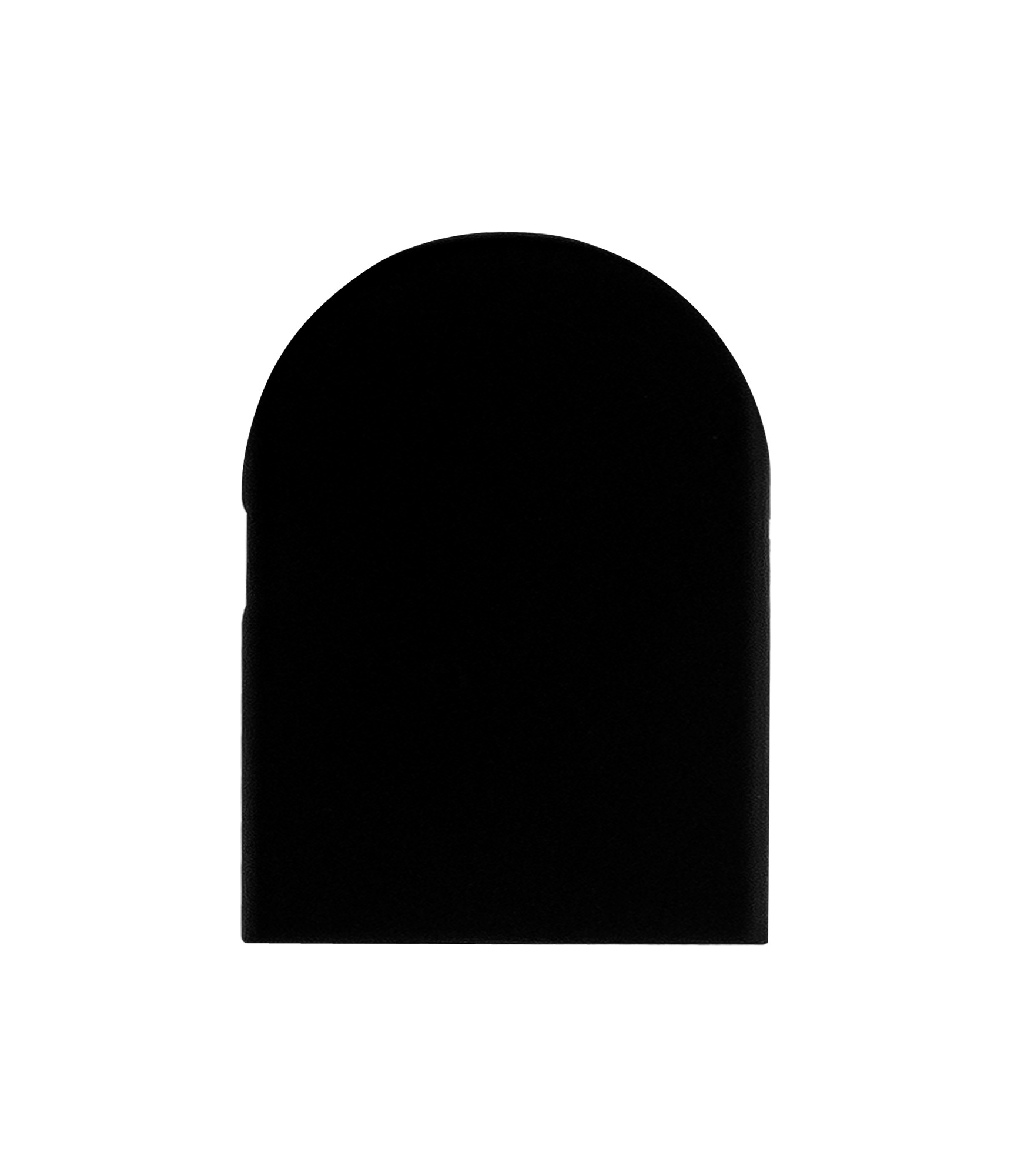 OV - Krytka skrytý pant BS - Černá matná