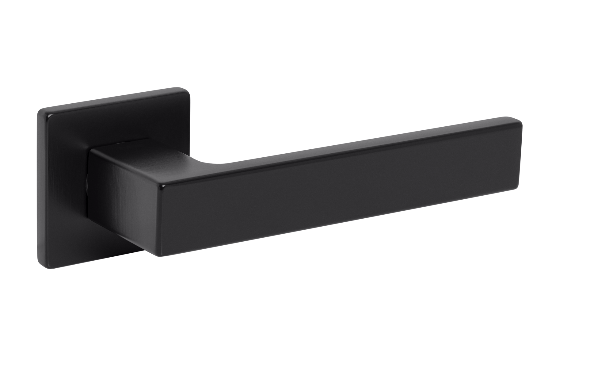 Klika na dveře TI - SQUARE - HR 4275Q 7S BS - Černá matná (153)