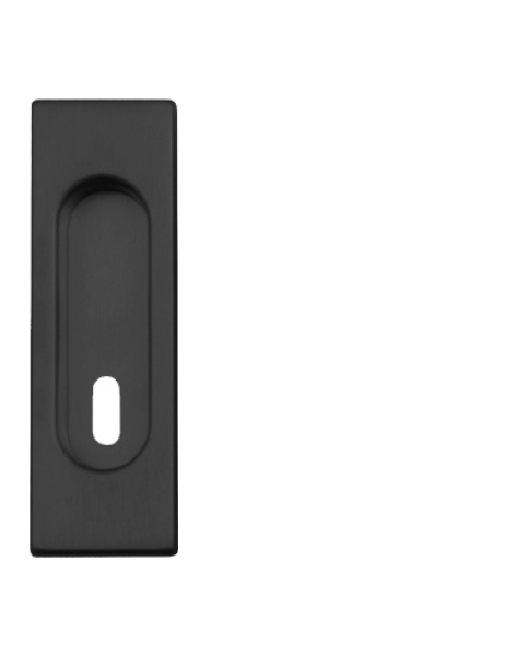 FT - Mušle hranatá BB / D - 3663AF BS - Černá matná