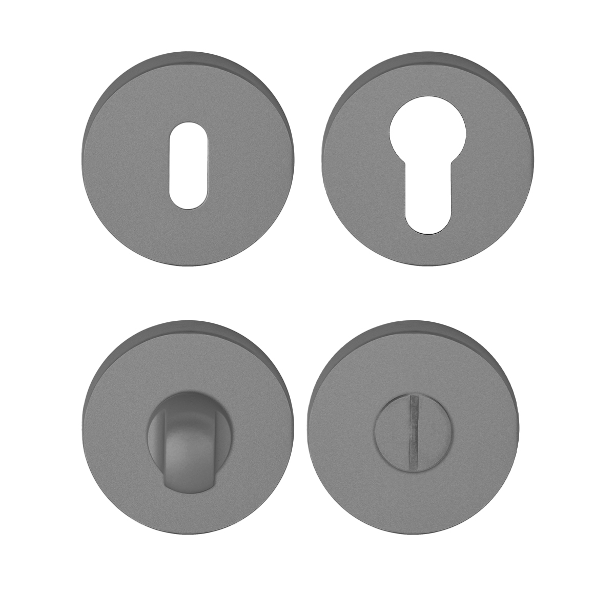 Rozeta ke klice FO - ROZETA - R ANT - Antracit