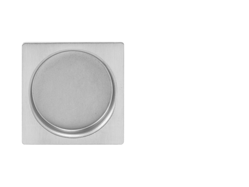 ATZ - Mušle hranatá bez otvoru 7504 - HR BN - Broušená nerez