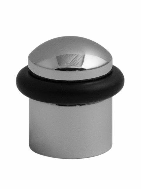 TI - Zarážka dveří oválná - 115 OC - ​​Chrom lesklý (03)