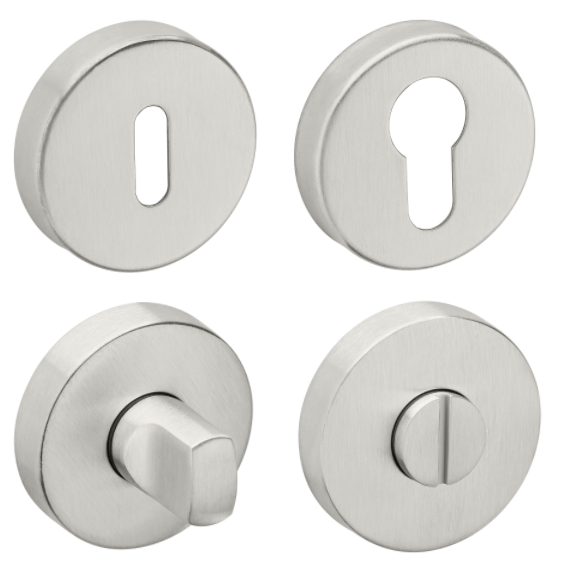 Rozeta ke klice TI - ROZETA - R AP BN - Broušená nerez (16)