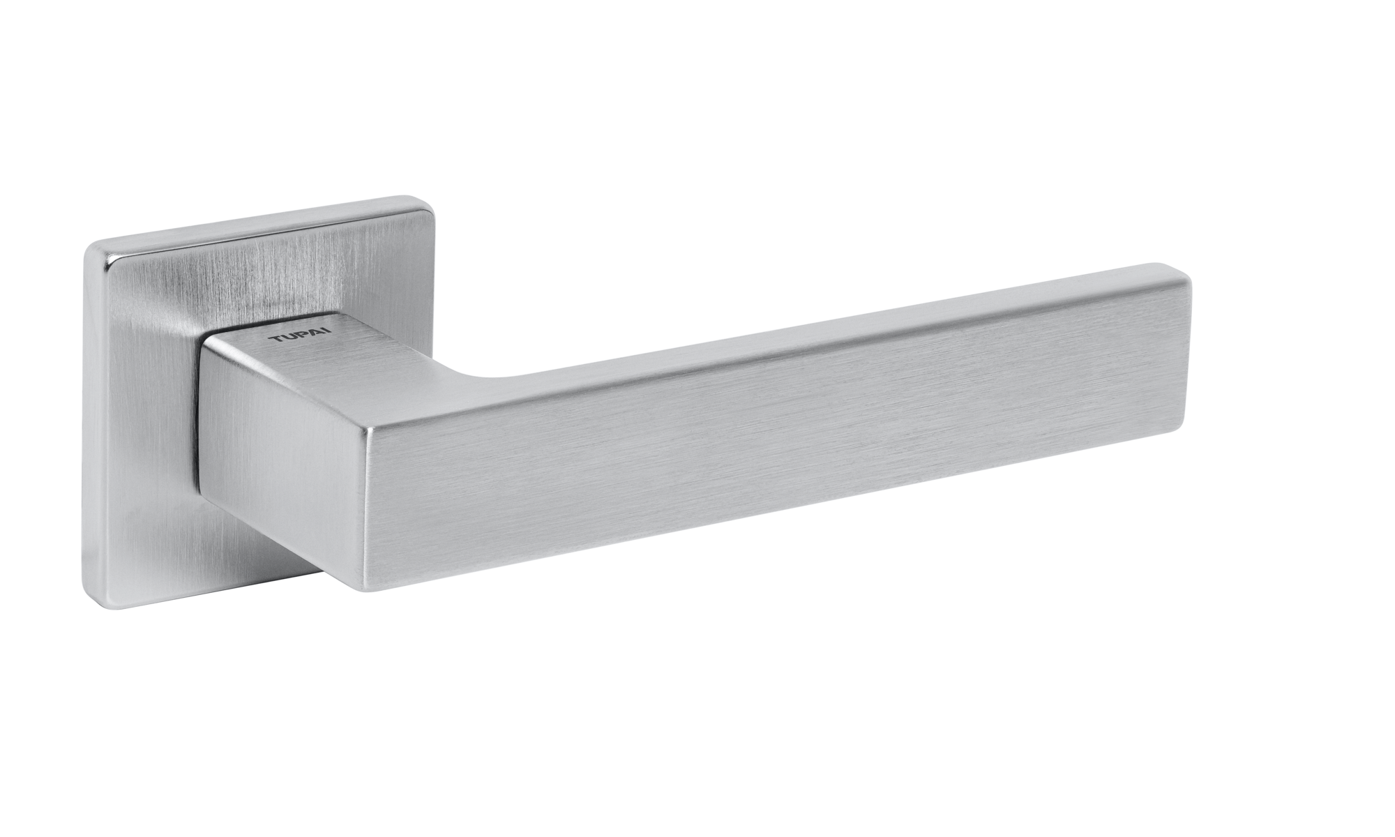 Klika na dveře TI - SQUARE - HR 4275Q 7S OCS - Chrom broušený (96)