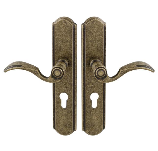 Zpevněné kování MI - LYON / RAMA OBA - Antik bronz