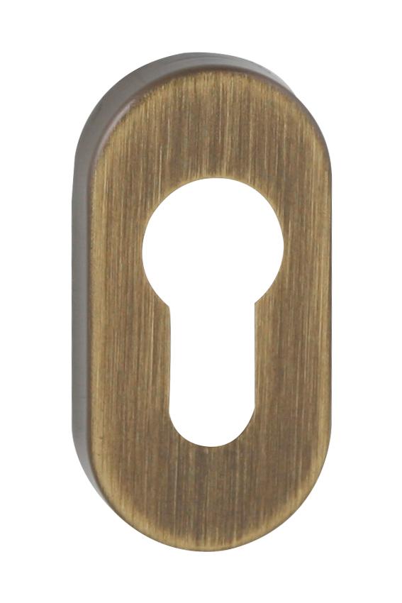 FT - Rozeta R - PZ - 60 x 30 mm OGS - Bronz česaný matný