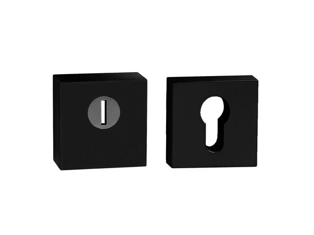 TI - ROZETA CUBO - HR BS - Černá matná (153)