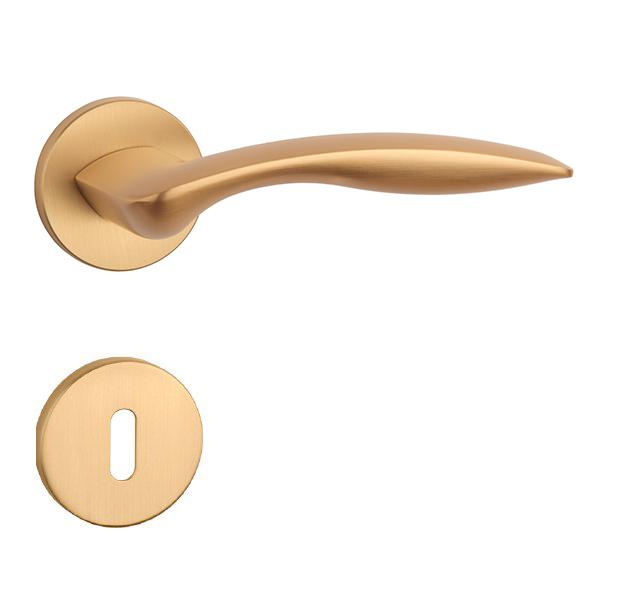 Klika na dveře AS - ROBINIA - R 7S OLS - Mosaz broušená