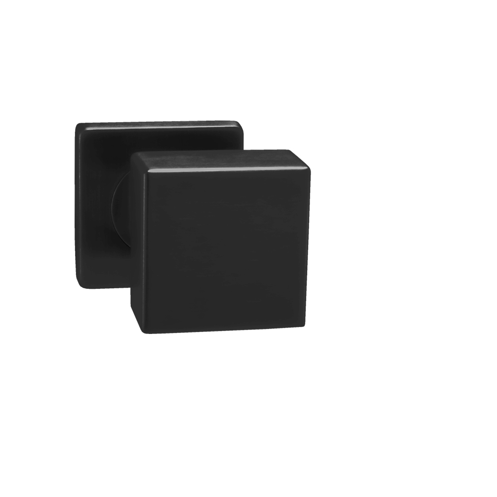 Madlo na dveře MP - MADLO PEVNÉ vyosené - HR BS - Černá matná