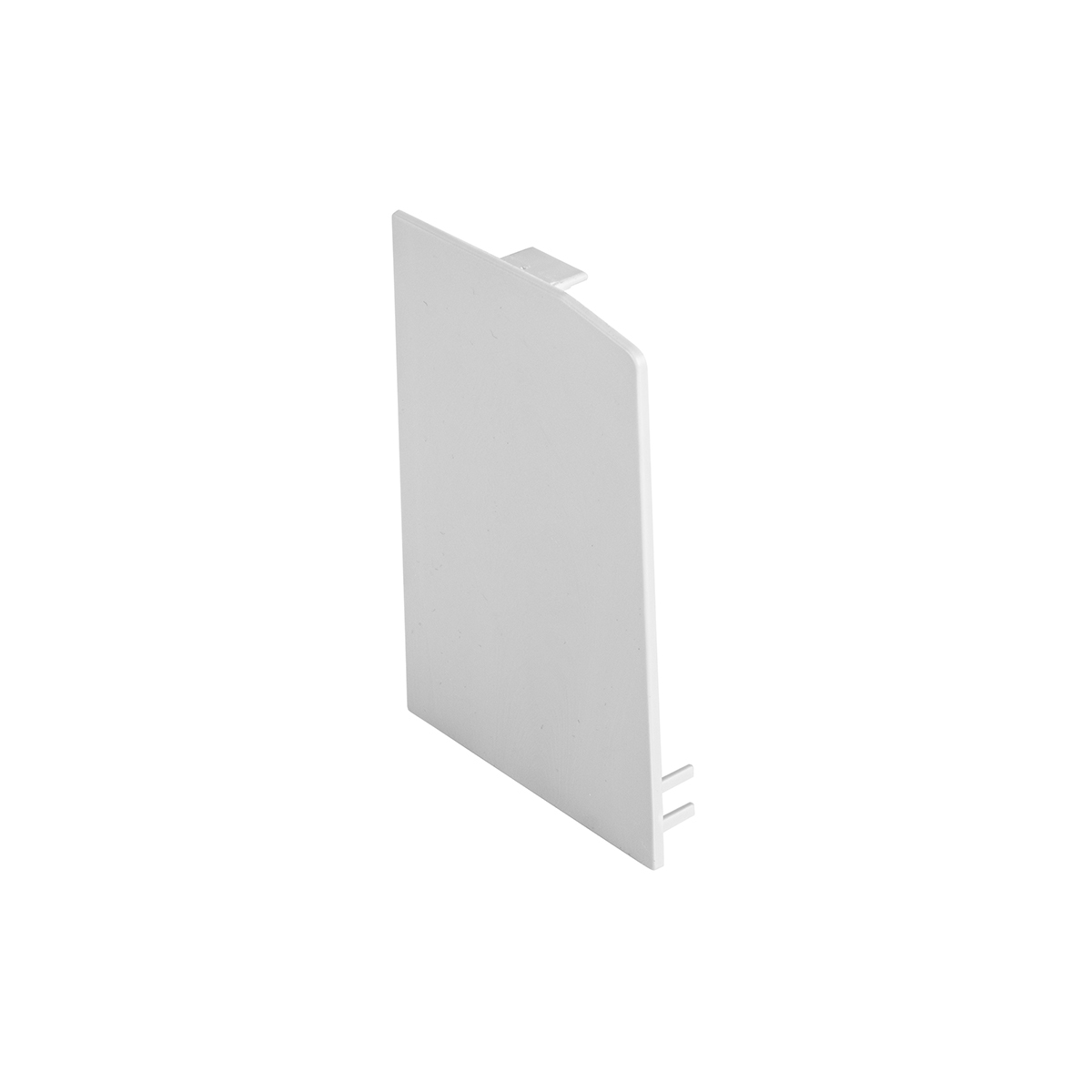 SC - Koncovka na kryt profilu pro skleněné dveře Li STM - Stříbrná matná