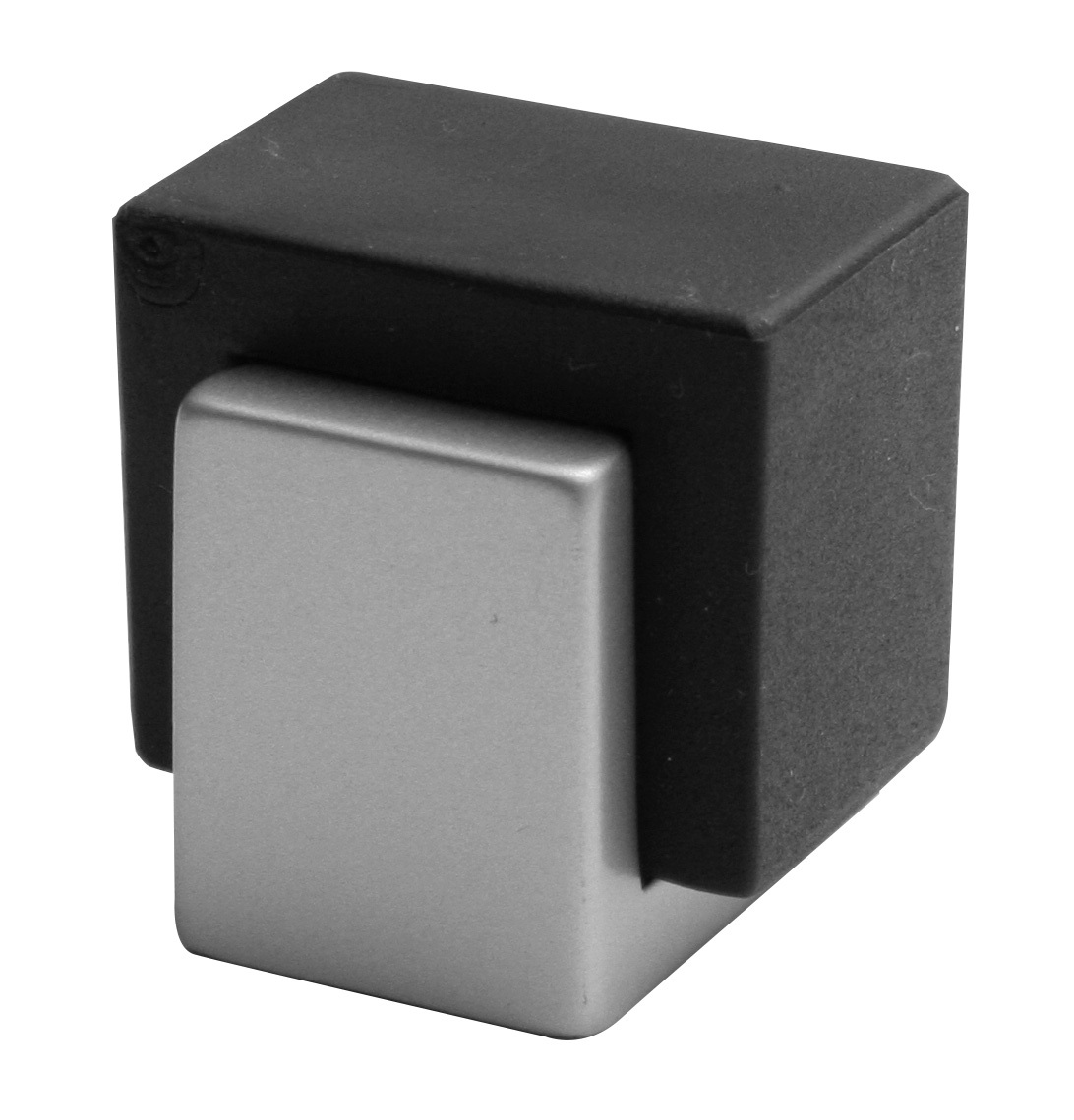 CI - Zarážka dveří čtverec OCS - Chrom broušený