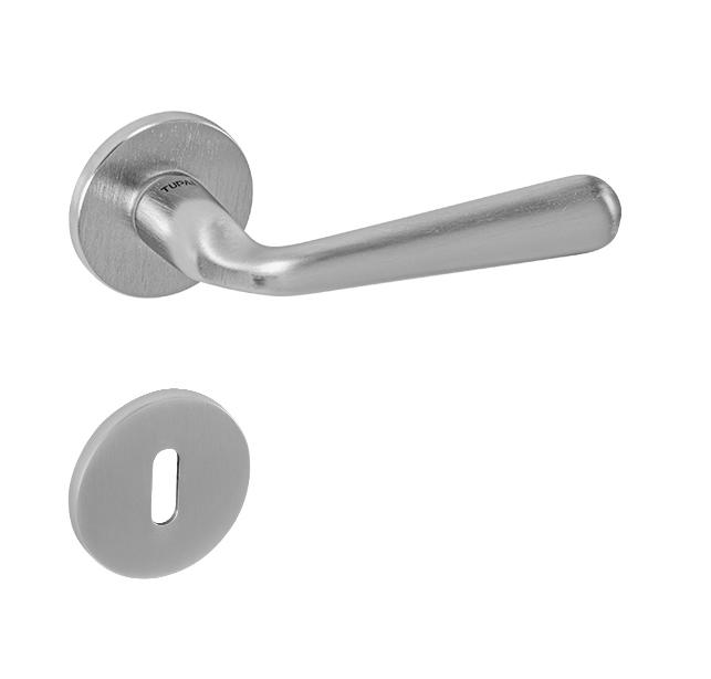 Klika na dveře TI - BONA - R 293 5S OCS - Chrom broušený (96)