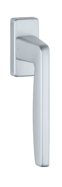 Klika na eurookno AT - DK - ERBA - HR OCS - Chrom broušený