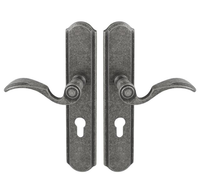 Zpevněné kování MI - LYON / RAMA OGA - Antik šedá