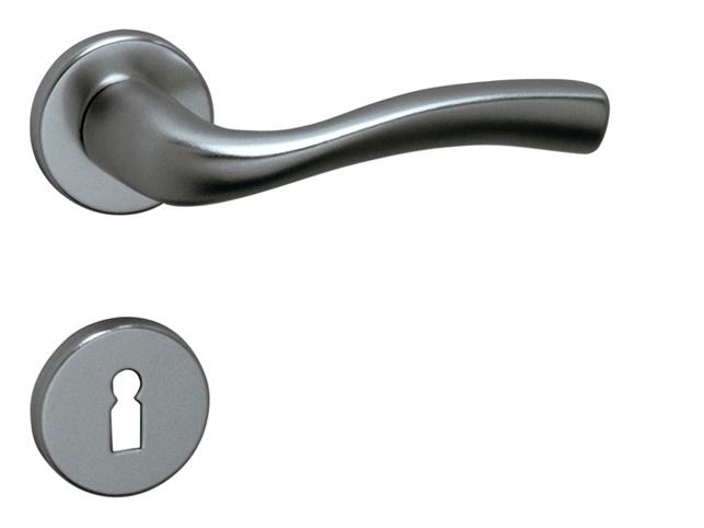 Klika na dveře GI - ARCH - R F9 - Nerez elox