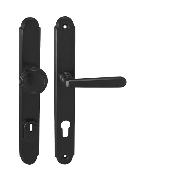 Zpevněné kování NI - ALT WIEN PLUS K NB - Černá strukturovaná