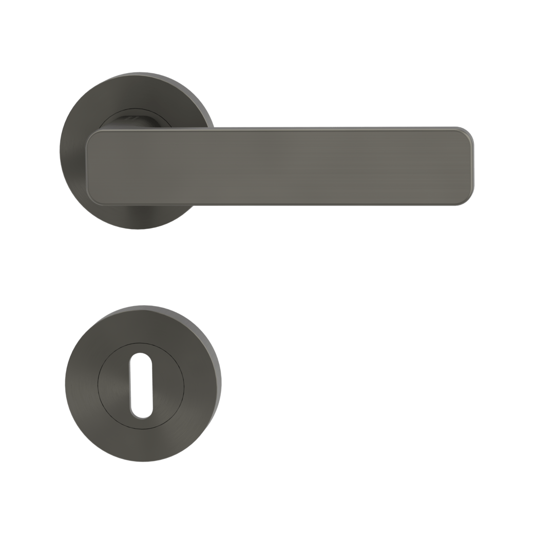 Klika na dveře GK - MINIMAL MODERN - R Kašmír šedá (27)