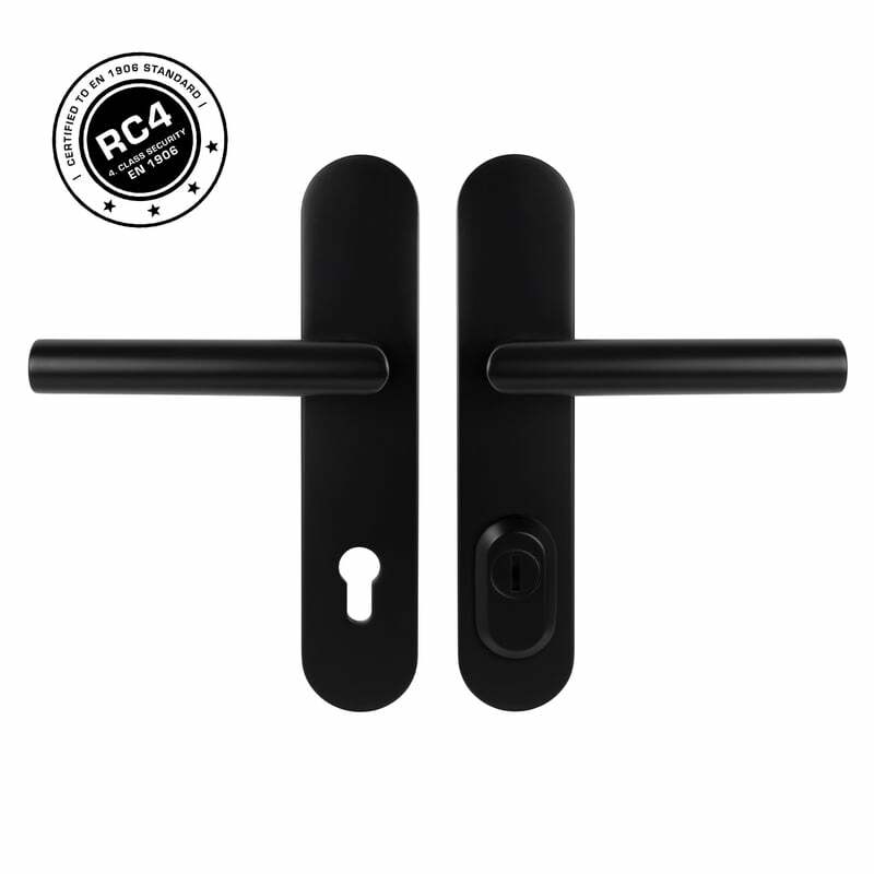 Bezpečnostní kování MPK - SECURO S01 PLUS - SO FAVORIT BS - Černá matná