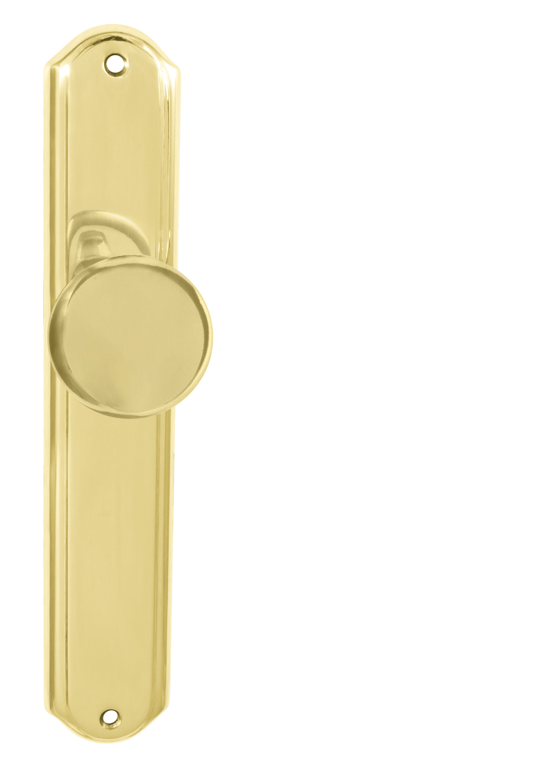 Koule na dveře MP - KOULE ROMEO A JULIA OLV - Mosaz leštěná lakovaná