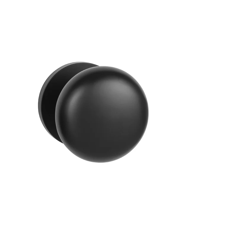 Koule na dveře MP - KOULE PEVNÁ - R S6 BS - Černá matná