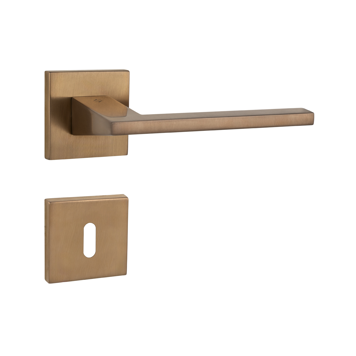 Klika na dveře CB - ELECTRA MS11 - HR Měď matná PVD (VM)