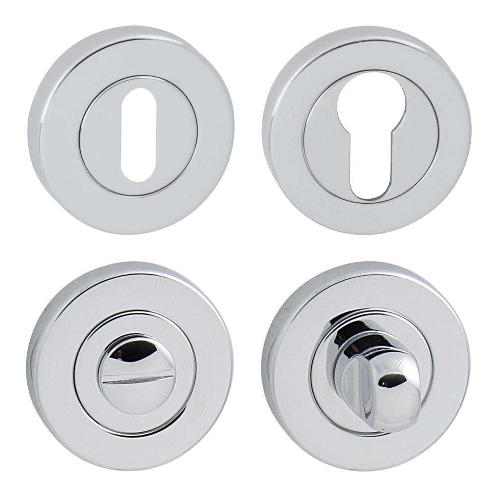 FO - ROZETA - R OC - ​​Chrom lesklý