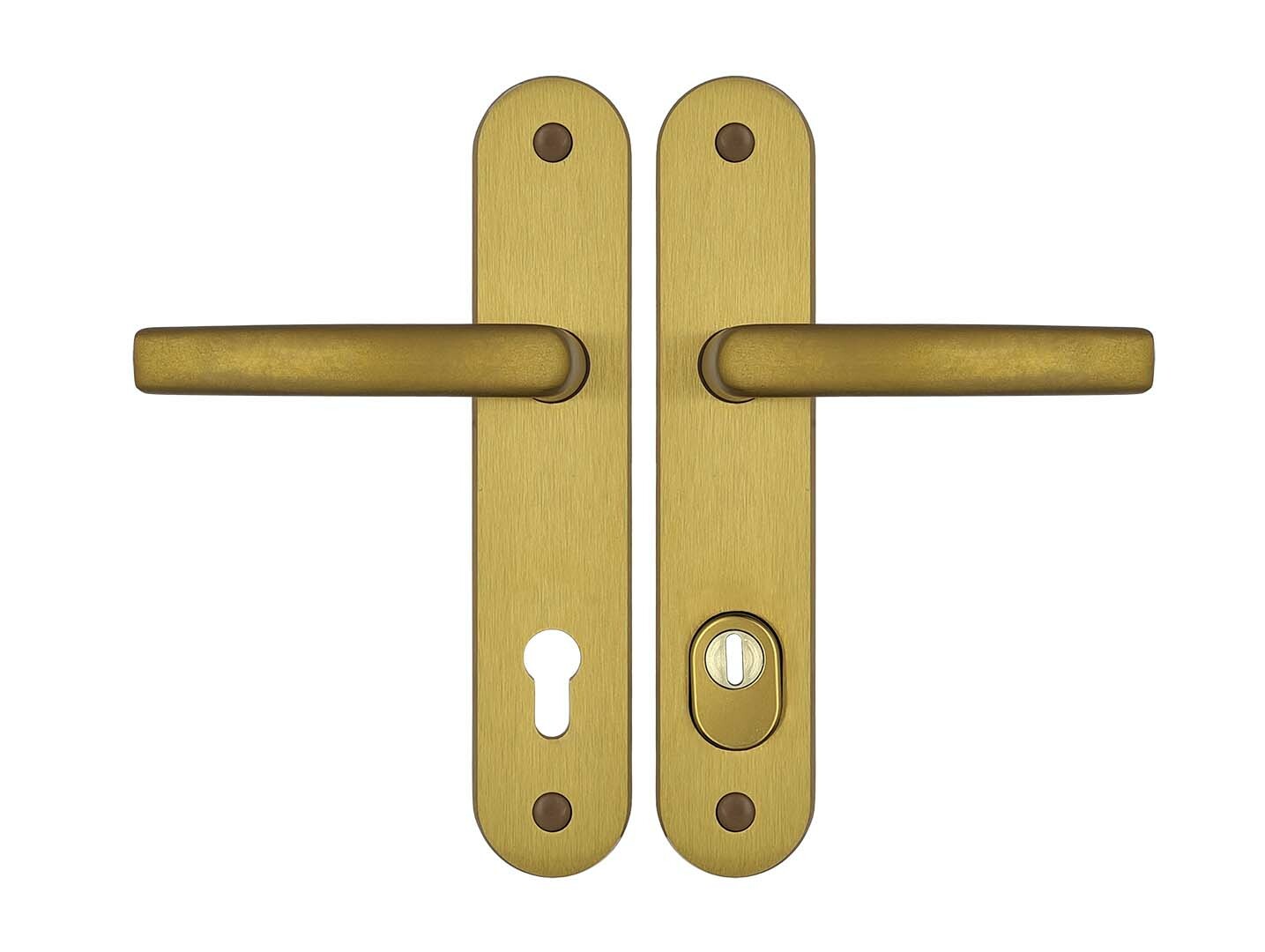 Zpevněné kování GI - STANDARD PLUS F4 - Bronz elox