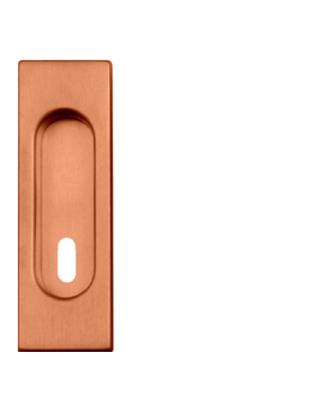 FT - Mušle hranatá BB / D - 3663AF CUM - Měď tmavá matná