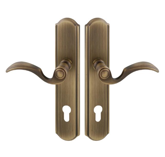 Zpevněné kování MI - LYON / RAMA OGS - Bronz česaný matný